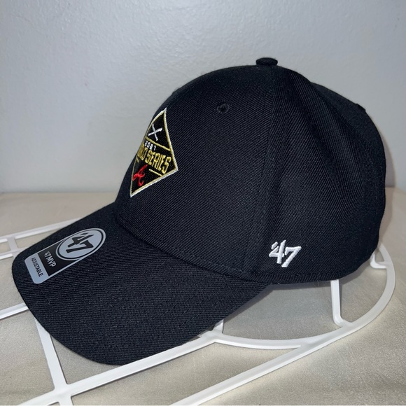 New ‘47 MVP 2021 Adjustable Cap Hat World Series 2021 Strap Back Atlanta Braves - Picture 2 of 6